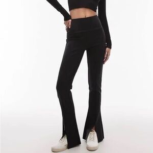 AllSaints Women's Ryla Flared Hem Slim Fit Trousers size 04